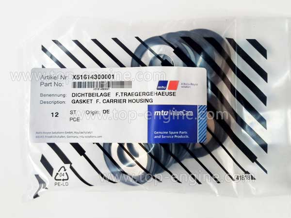 X51614300001 MTU2000 GASKET