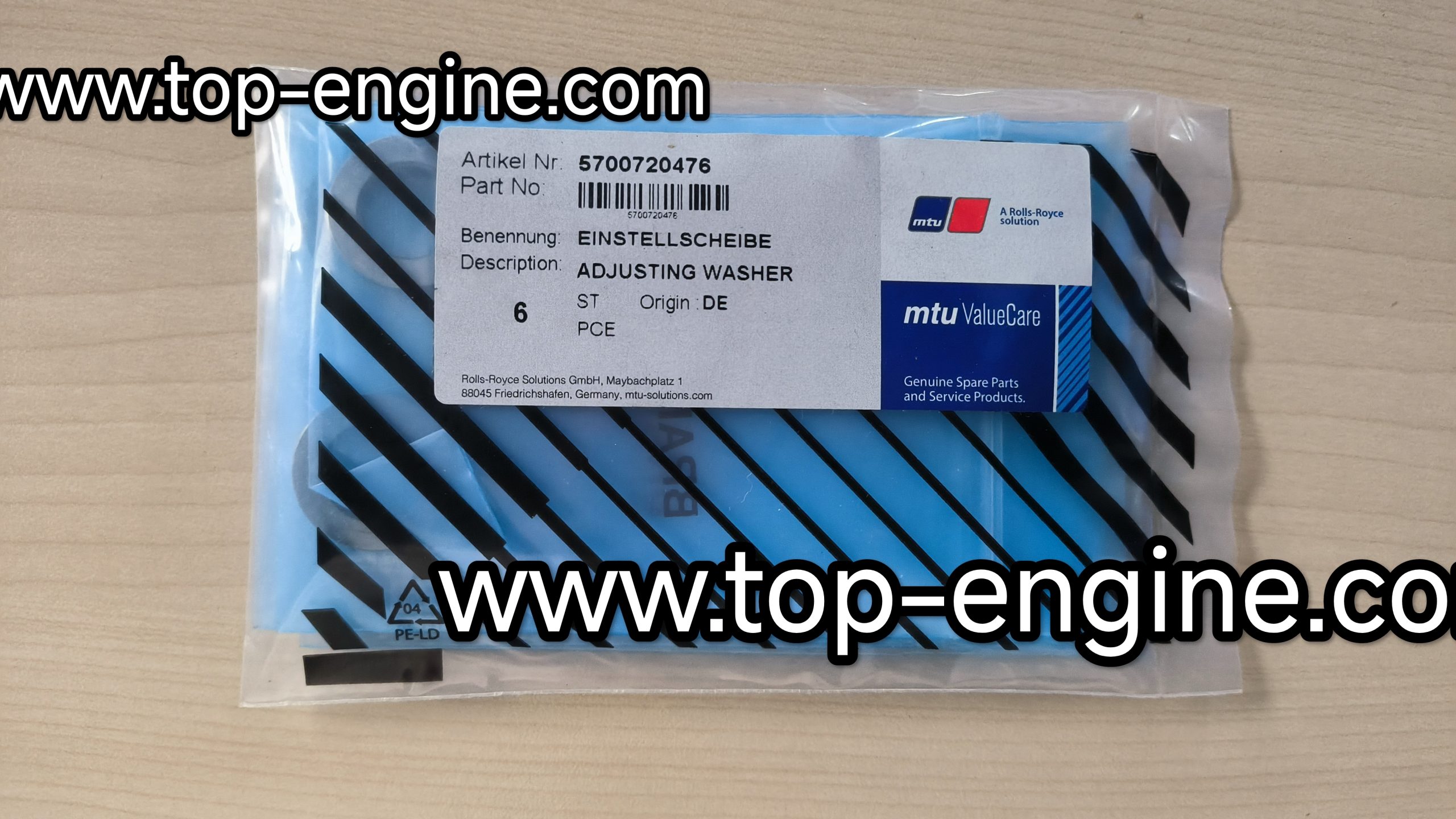 5700720476  ADJUSTING WASHER