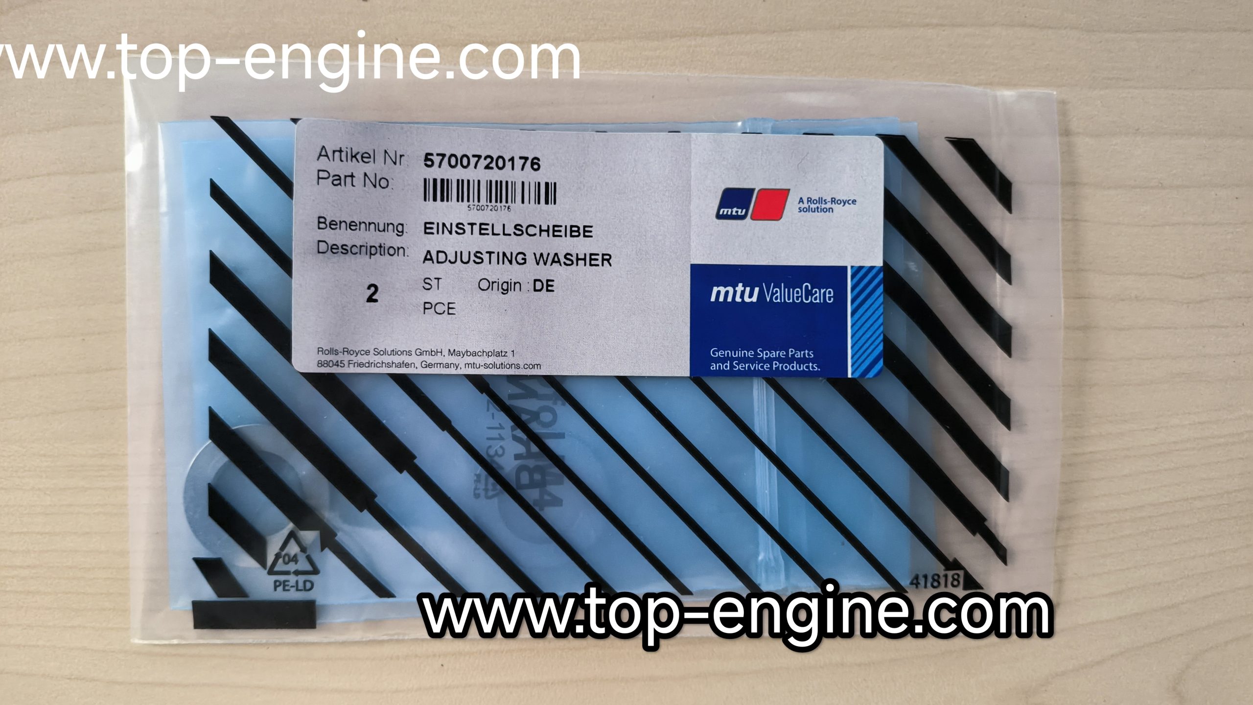 5700720176  ADJUSTING WASHER