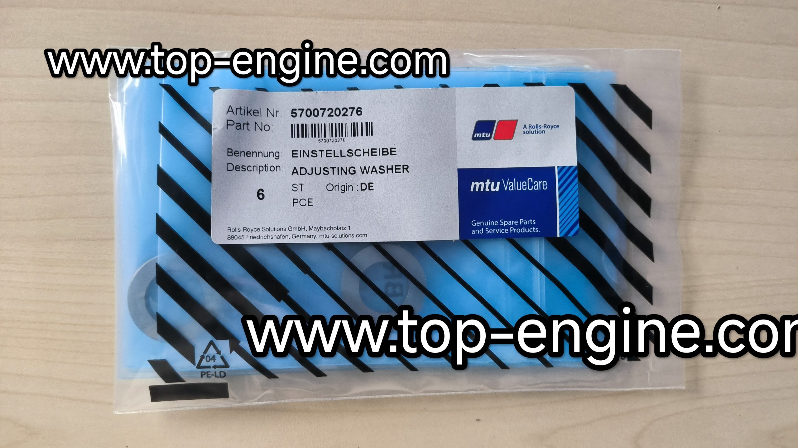 5700720276  ADJUSTING WASHER