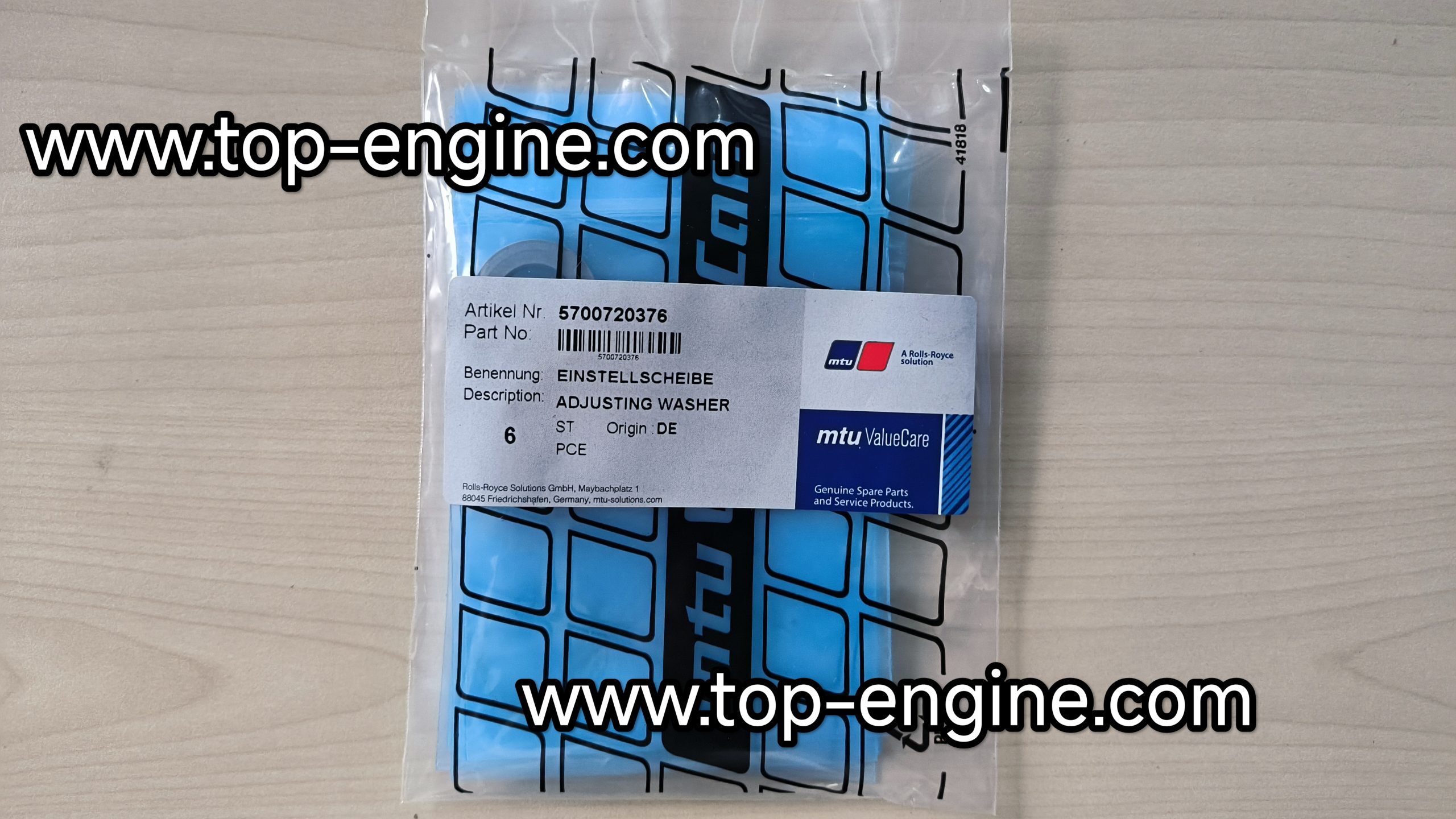 5700720376  ADJUSTING WASHER