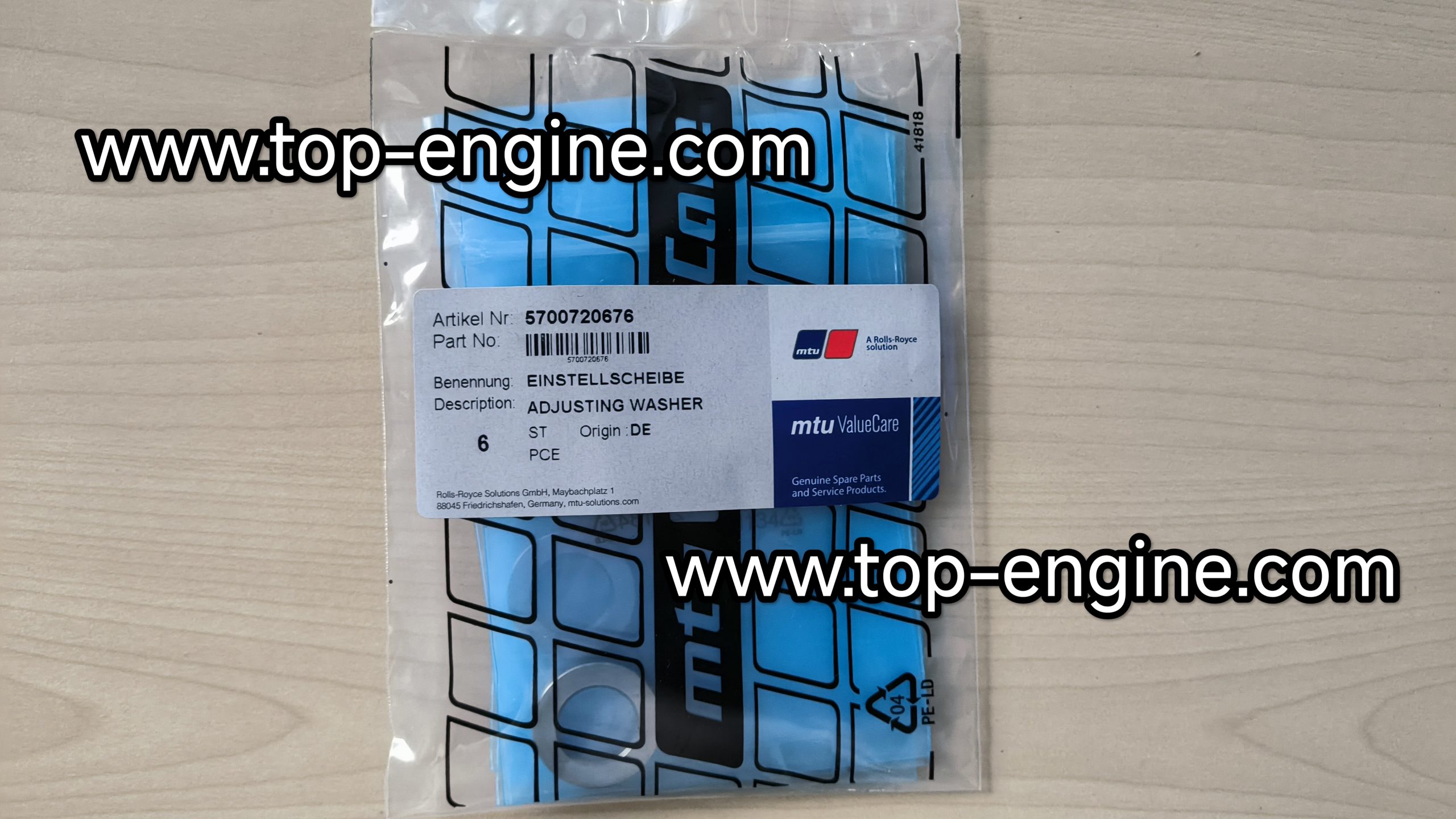 5700720676  ADJUSTING WASHER