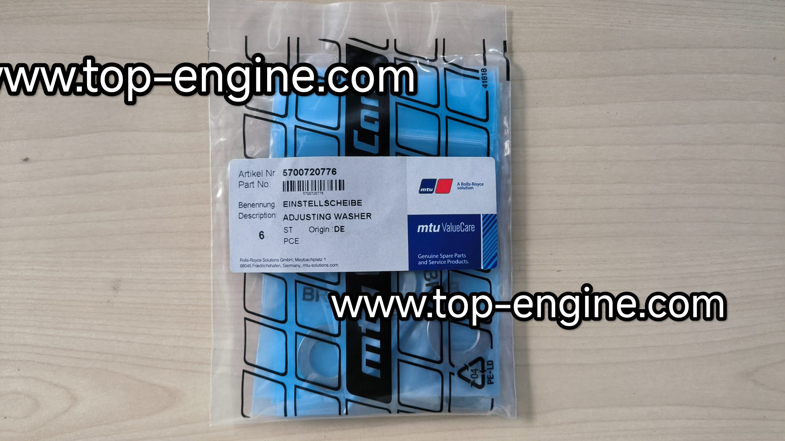 5700720776  ADJUSTING WASHER