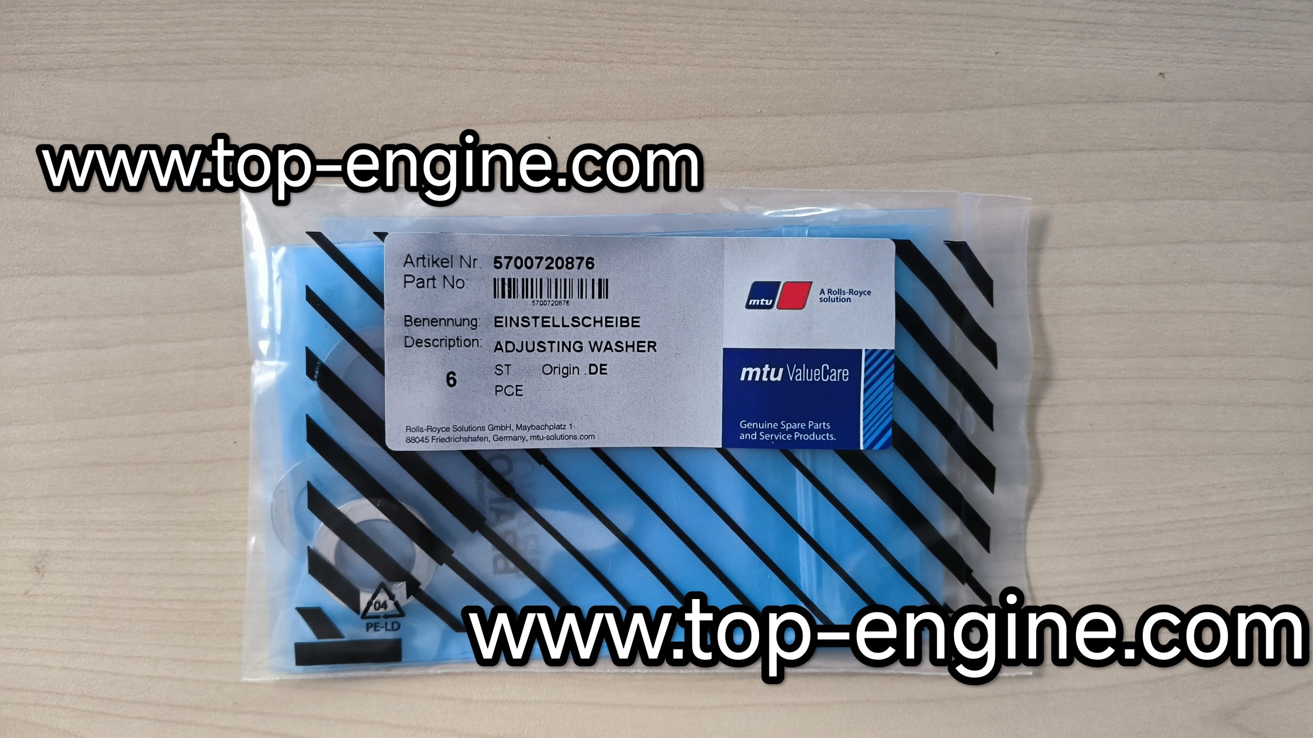 5700720876  ADJUSTING WASHER