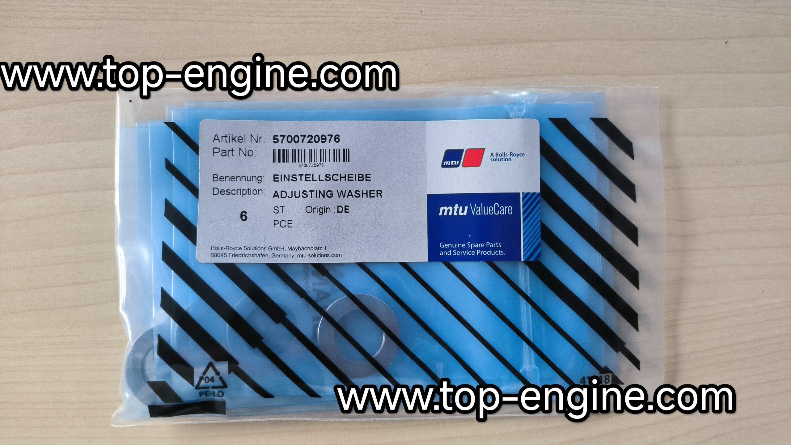 5700720976  ADJUSTING WASHER